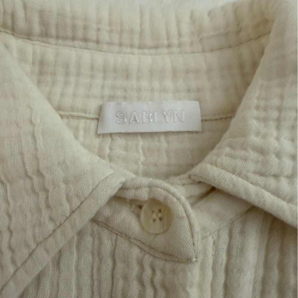 Sablyn Caleb Gauze Long Sleeve Button Down
Size XS - Picture 11 of 12